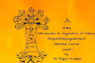 English course artwork for the introduction to Patañjali’s Yoga-Sūtras.